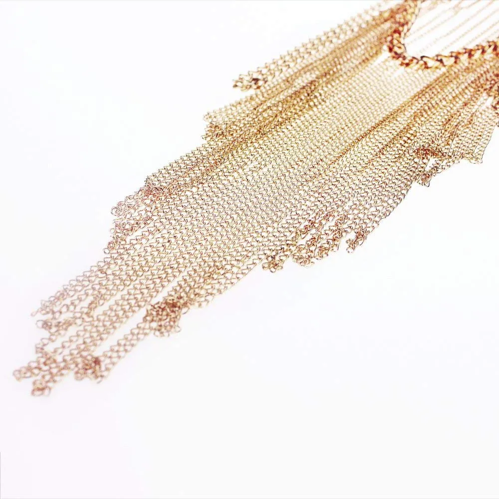 Bikini Cross Body Golden Chain