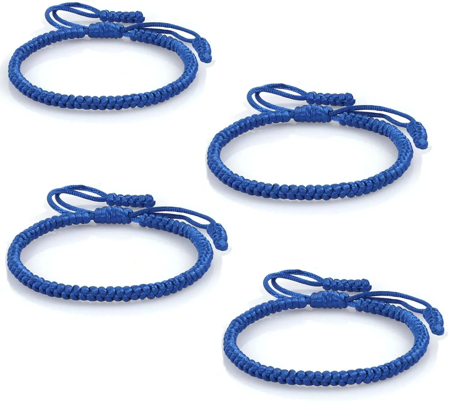 Blue Friendship Bracelets, Blue Bracelets for Women Lucky Friendship Bracelets for Mens Womens Amulet Gifts