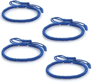 Blue Friendship Bracelets, Blue Bracelets for Women Lucky Friendship Bracelets for Mens Womens Amulet Gifts