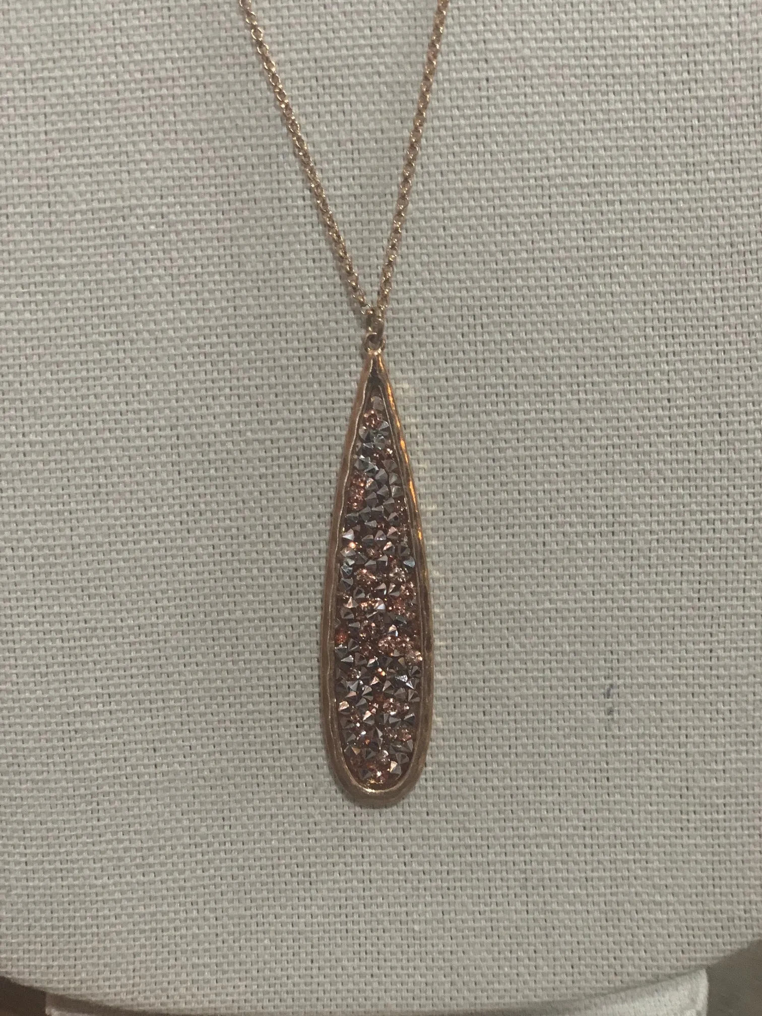 Chloe Sunburst Stone Necklace