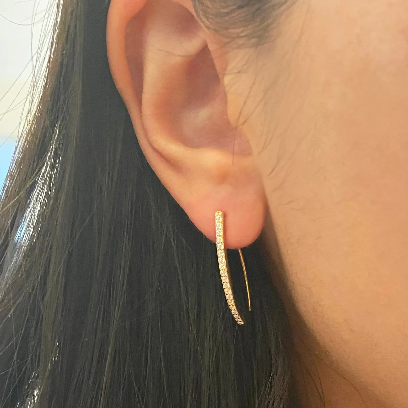 Elegant Loop Earring Threaders