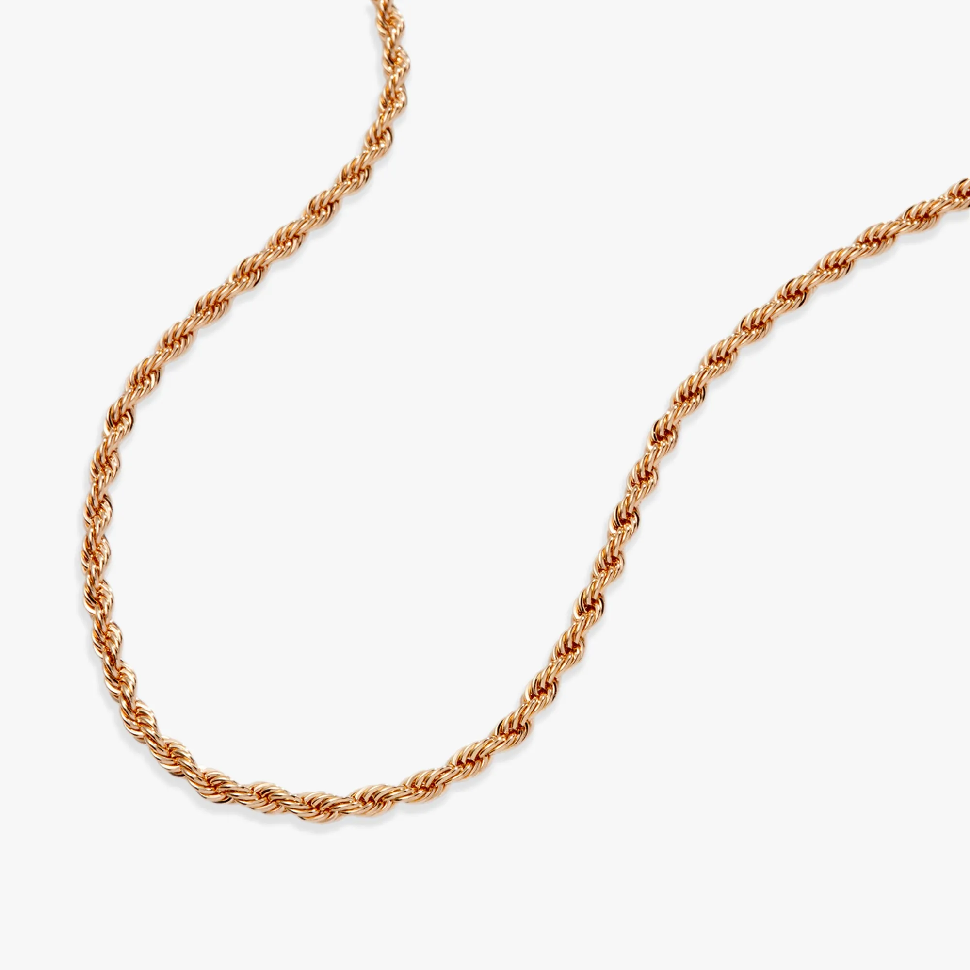 Everyday French Rope Chain Necklace