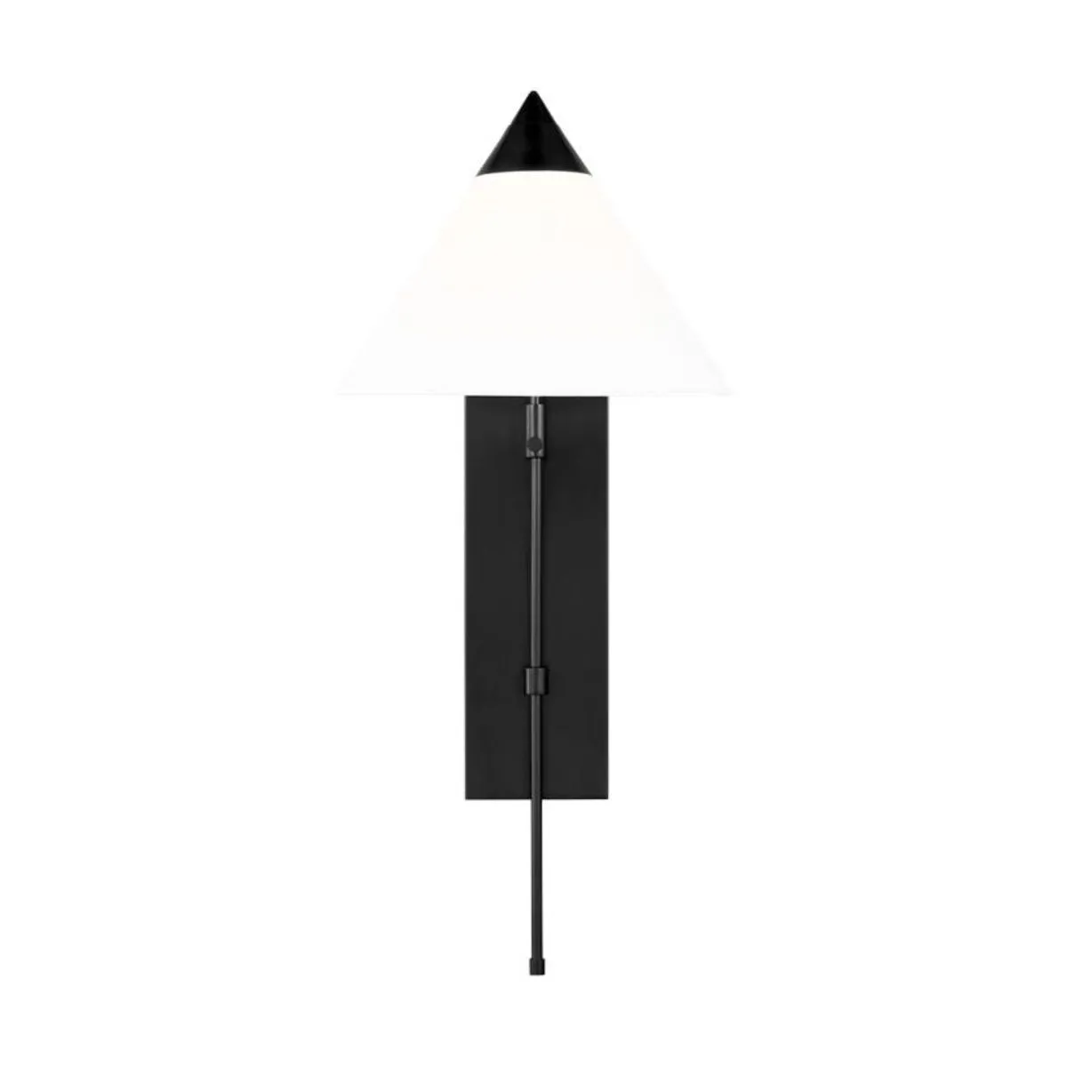 Franklin 26 in. Armed Sconce Deep Bronze finish