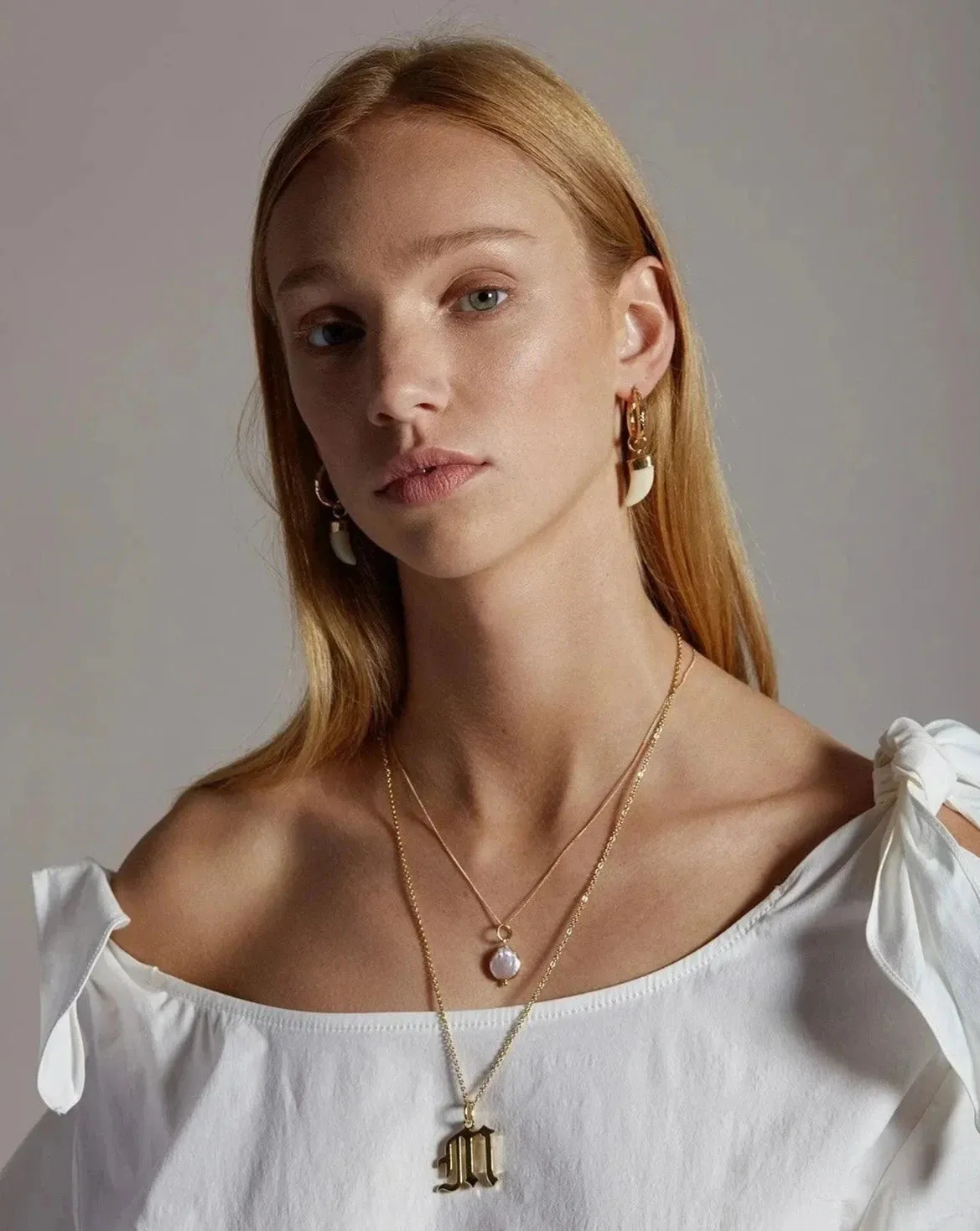 Gold Letter Z Necklace