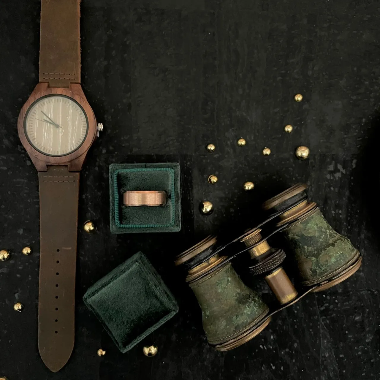 GOLD Pearls for Flat Lays