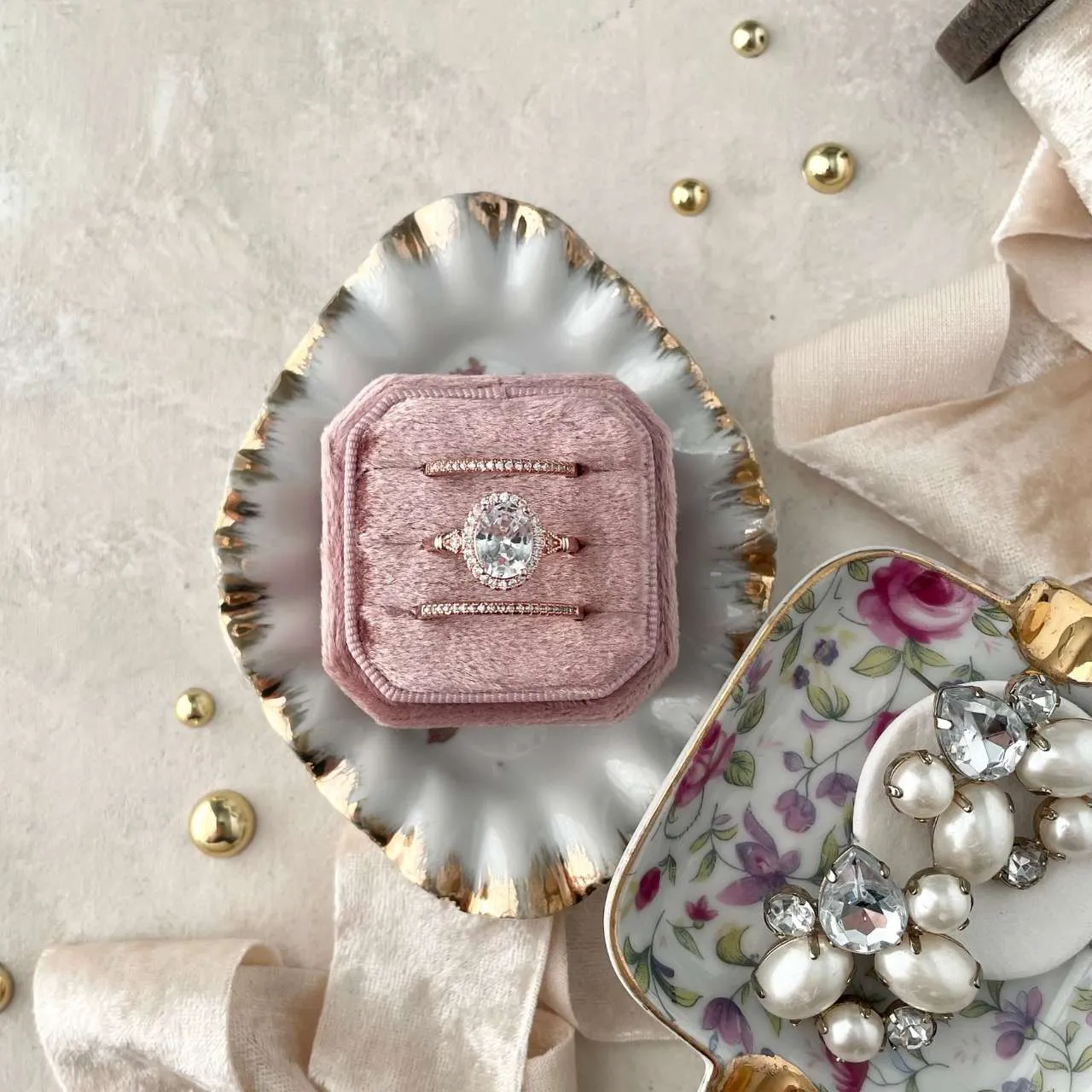 GOLD Pearls for Flat Lays