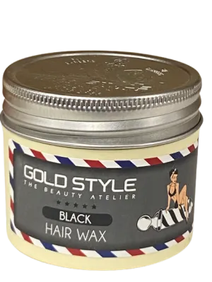 Gold Style Black Hair Wax 125 ml