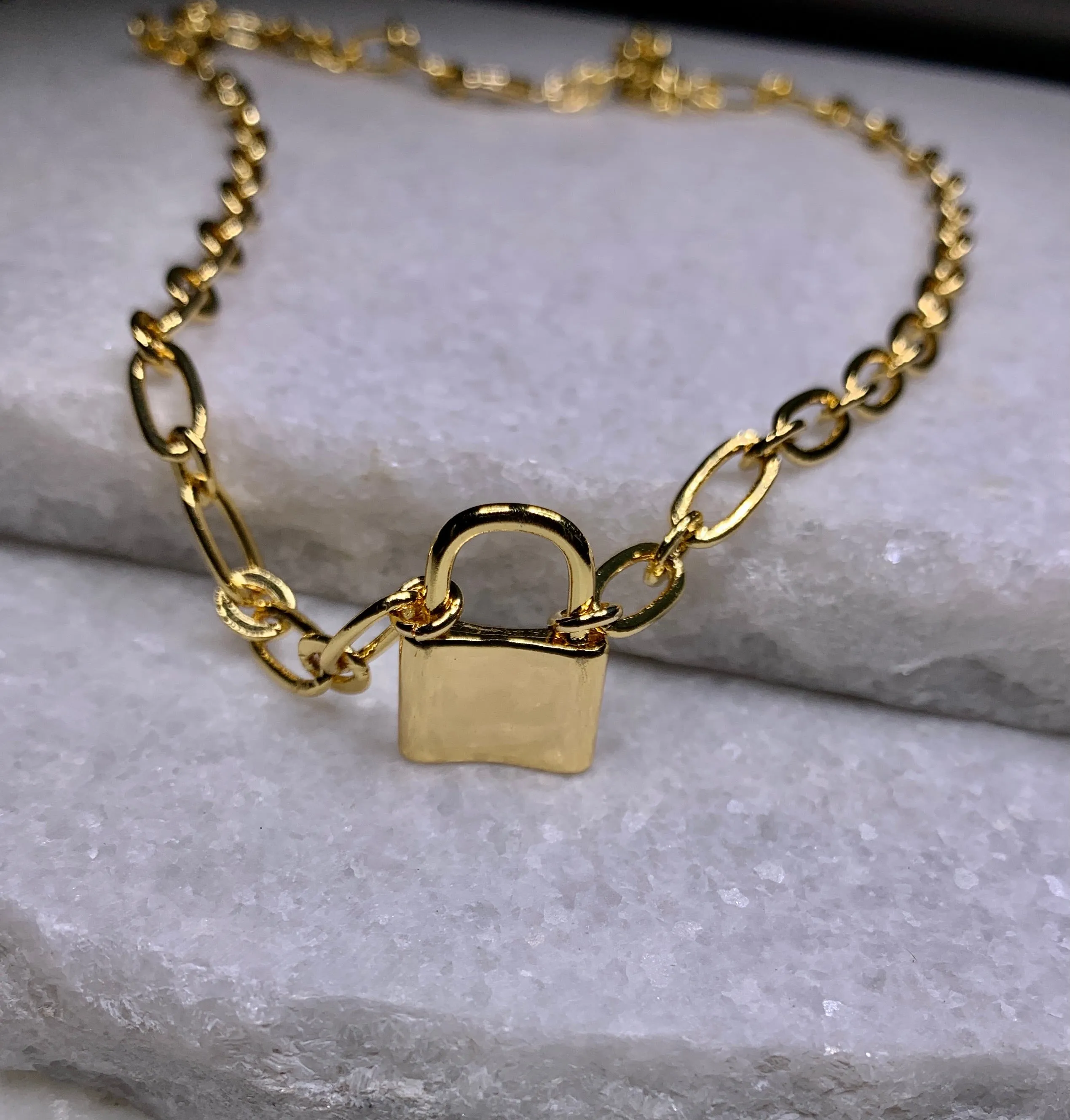 Hazel Lock Necklace
