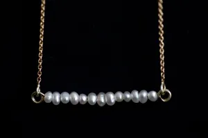 Multi Pearls Minimal Necklace