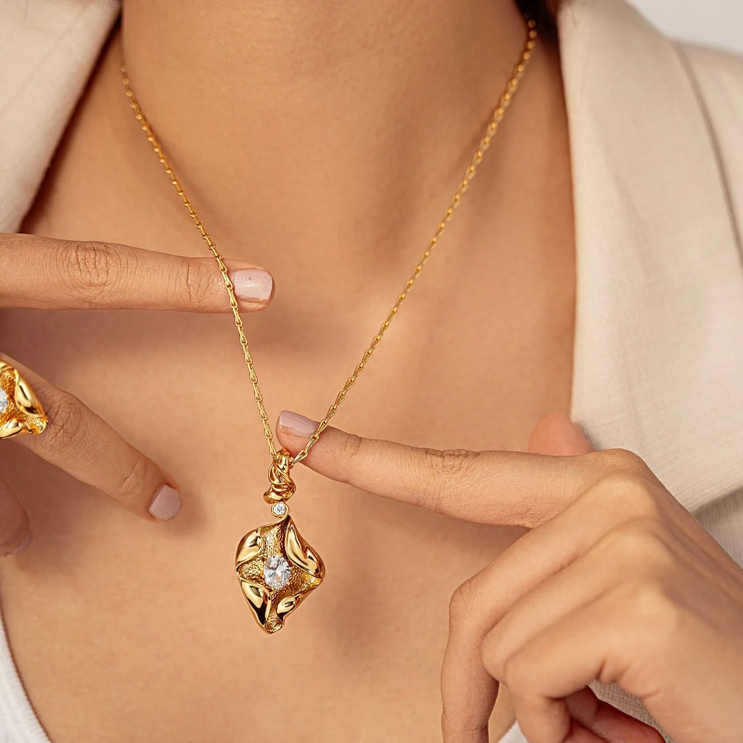 Naiada 92.5 Silver Pendant