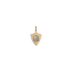 Opal Shield Protection Charmin Yellow Gold