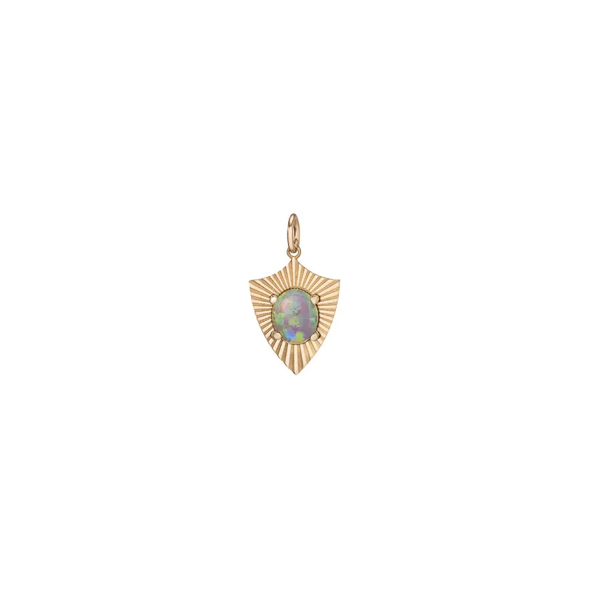 Opal Shield Protection Charmin Yellow Gold