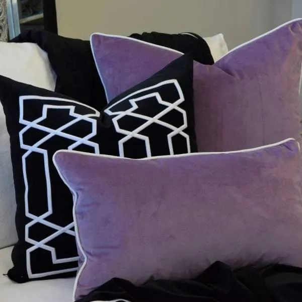 Rodeo Mauve Cushion Cover