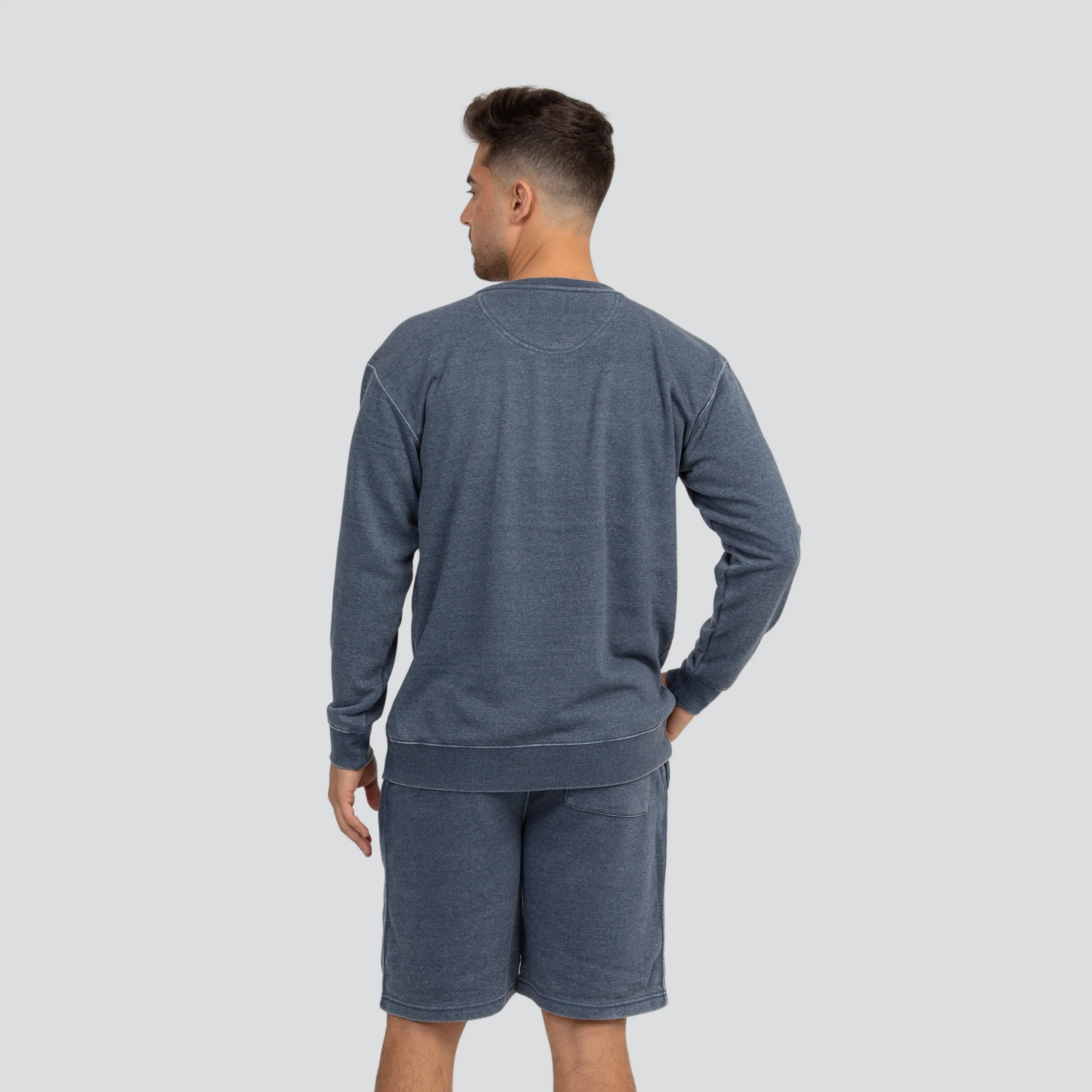 Simple Collegiate Burnout Shorts