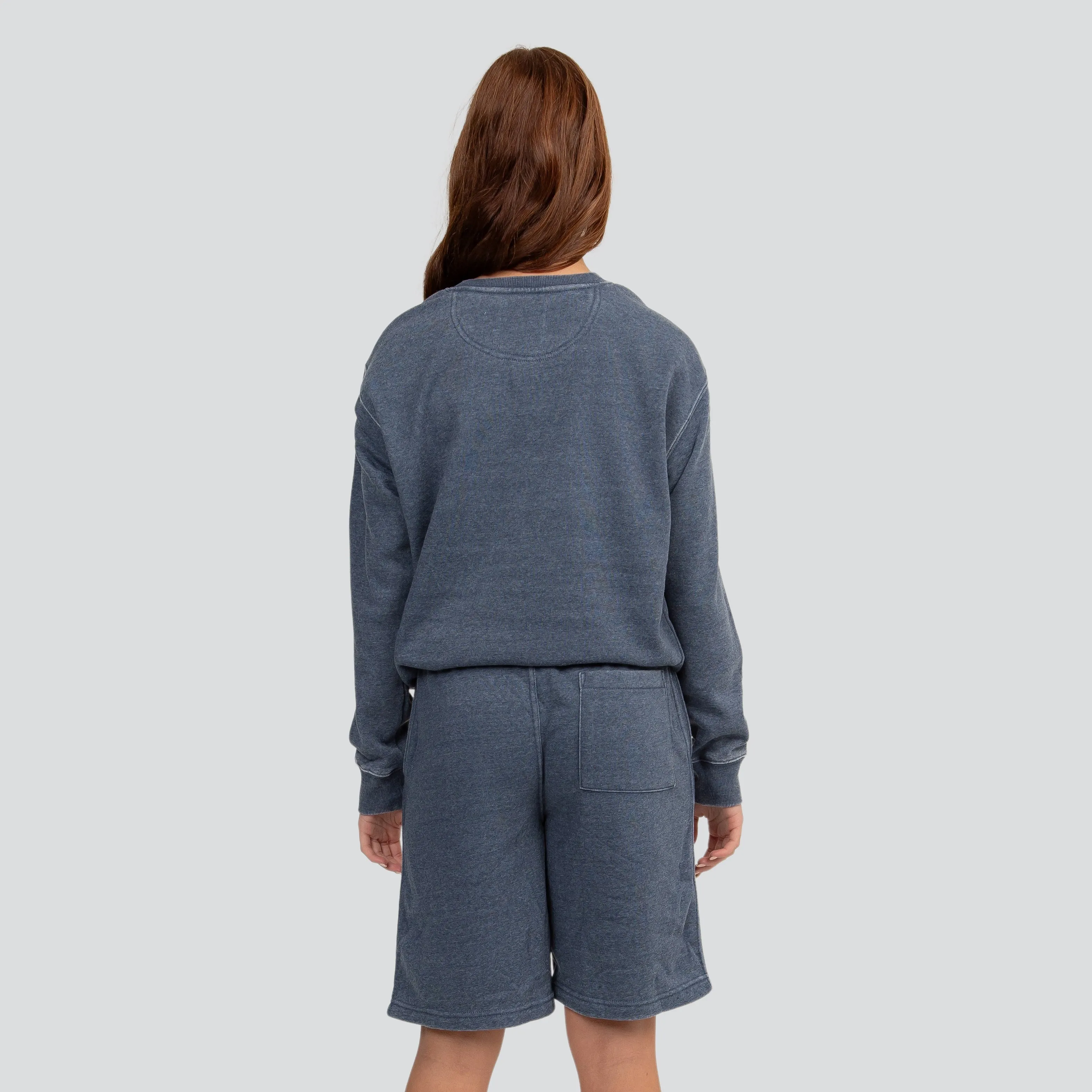 Simple Collegiate Burnout Shorts