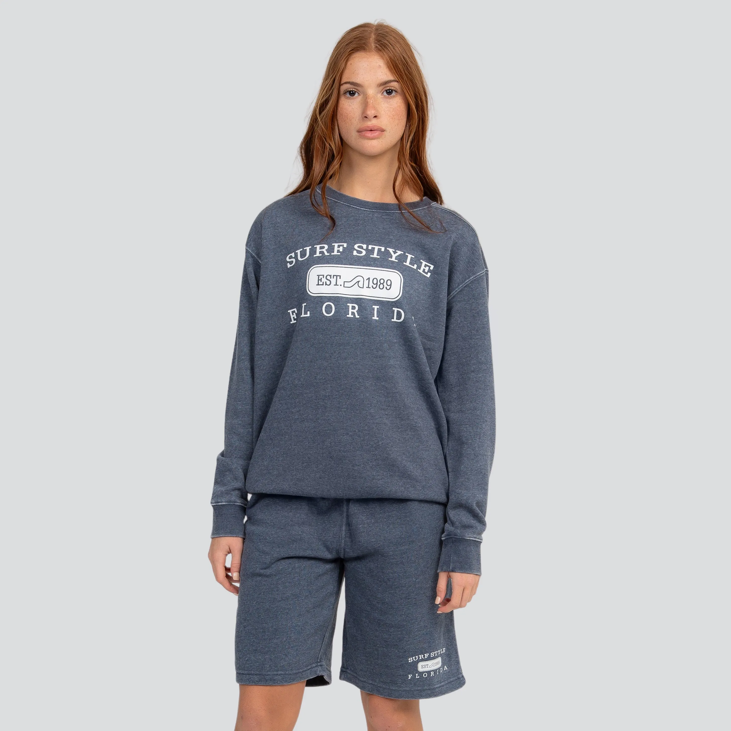 Simple Collegiate Burnout Shorts