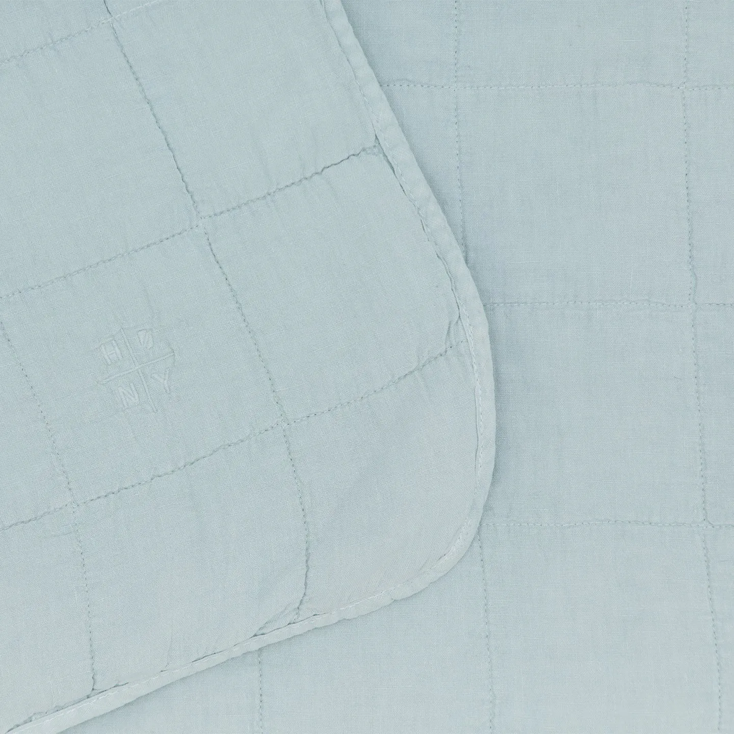 Simple Linen Quilt - Sky