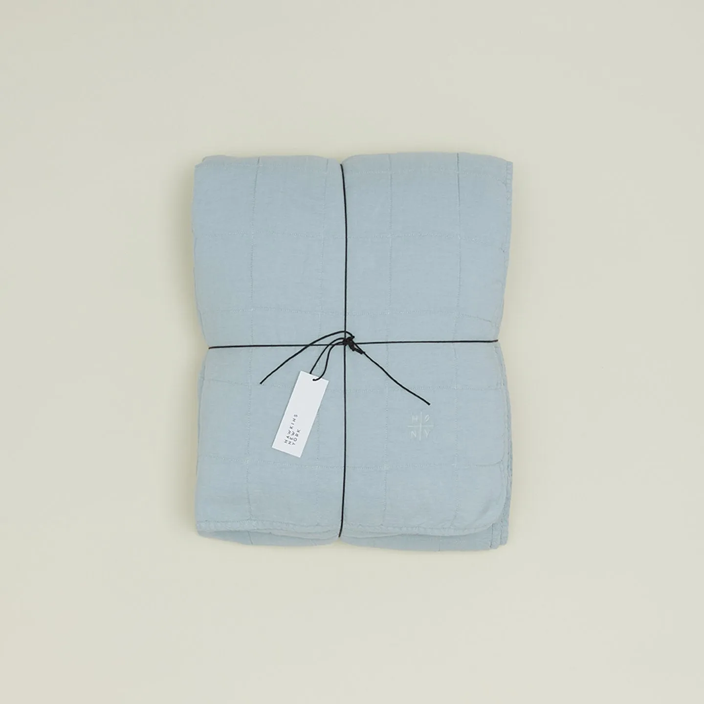 Simple Linen Quilt - Sky