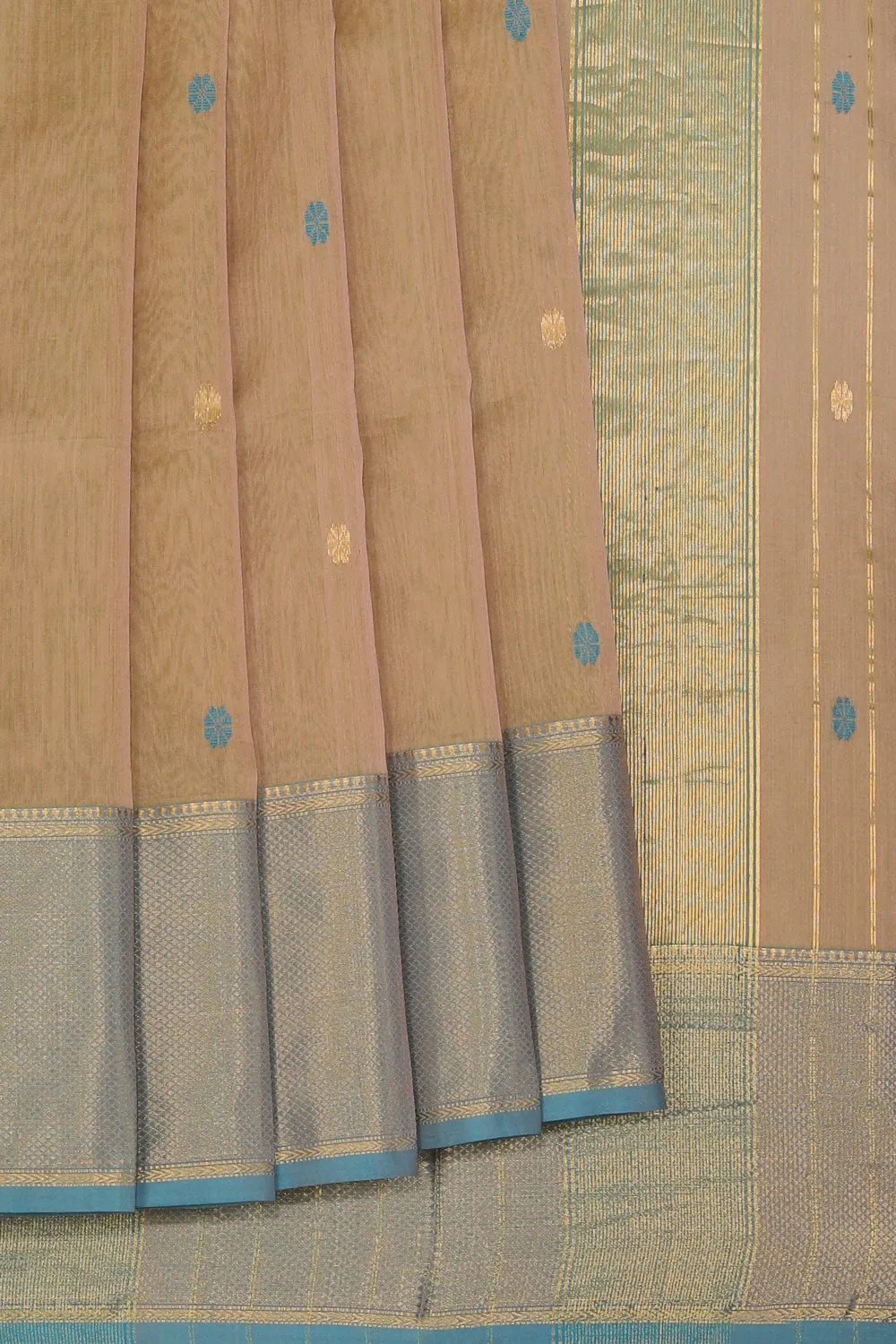 Simple Yet Elegant Grey Saree