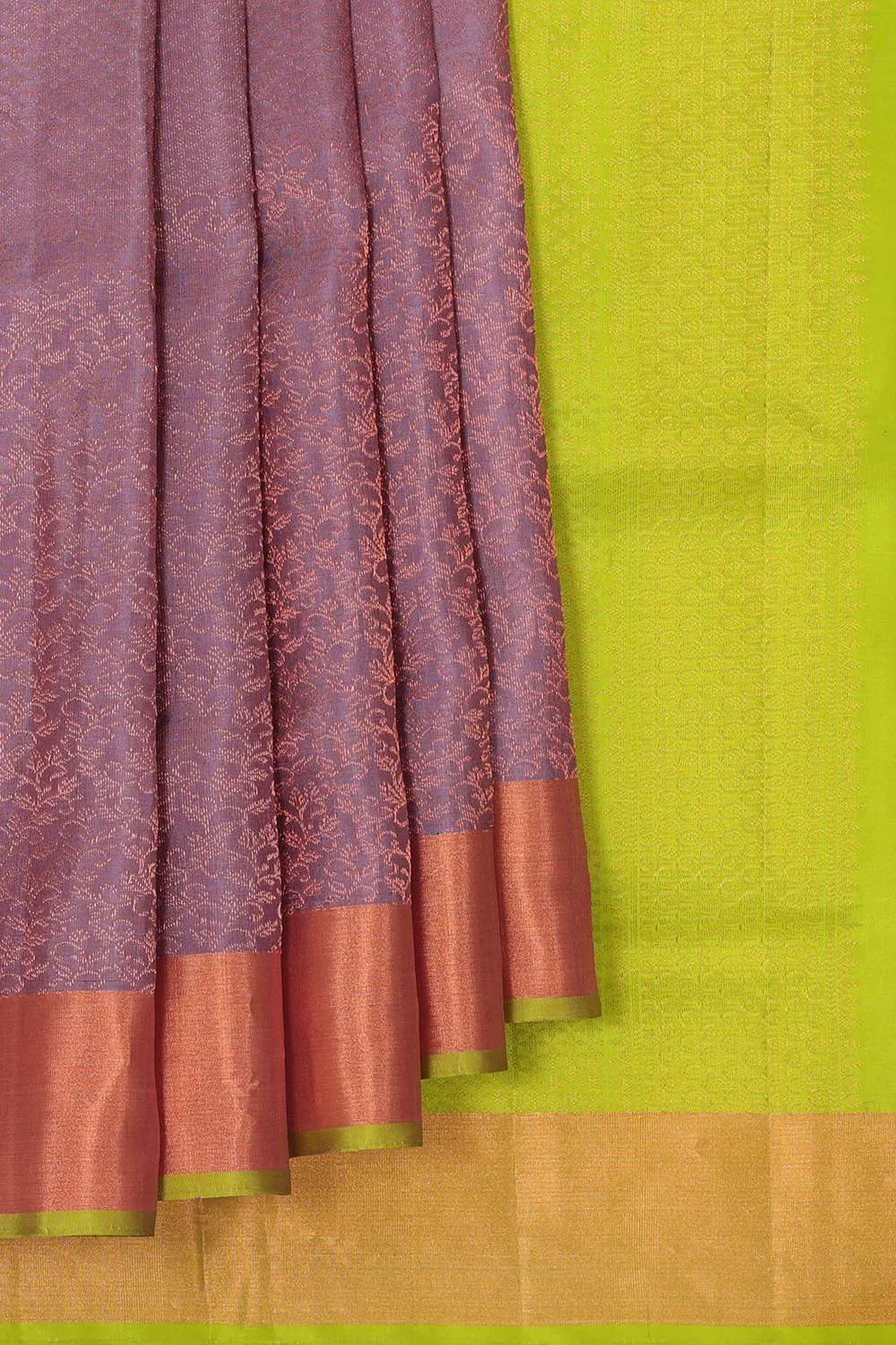 Simple Yet Elegant Purple Saree