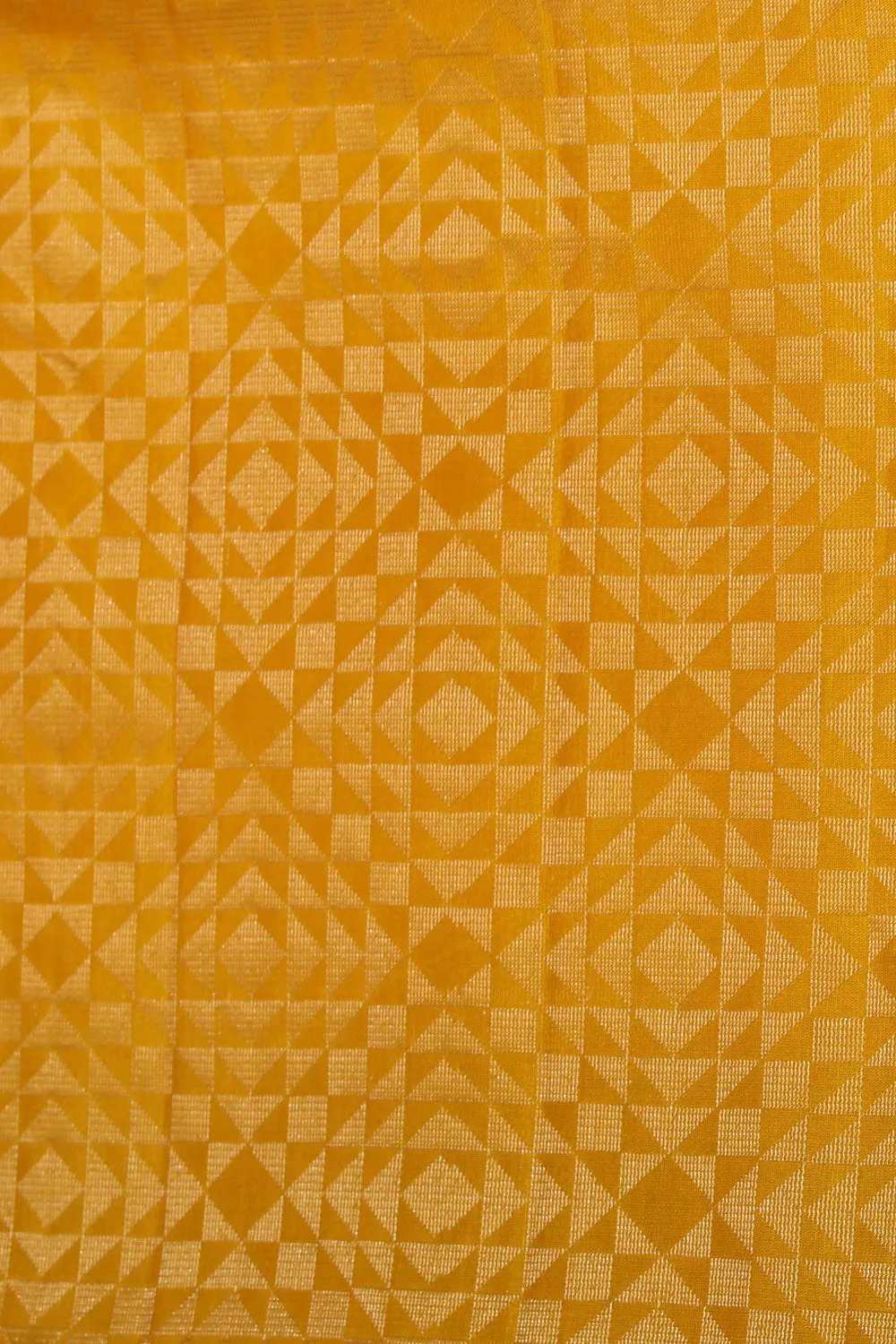 Simple Yet Elegant Yellow Saree