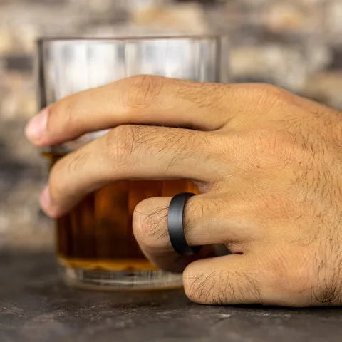Tantalum Satin-Finish Mens Band