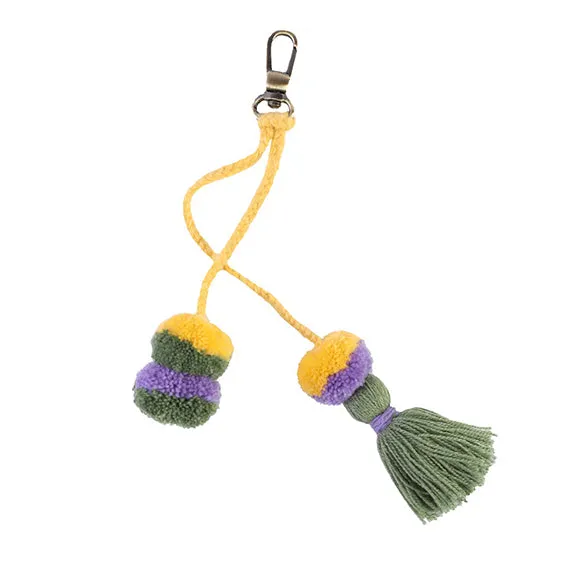 Tassel Pom Pom Keychain
