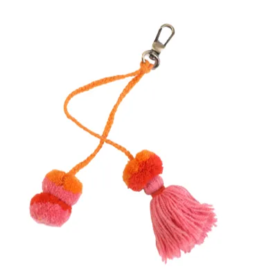 Tassel Pom Pom Keychain