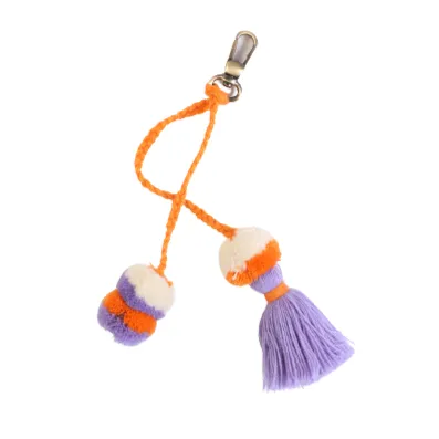 Tassel Pom Pom Keychain