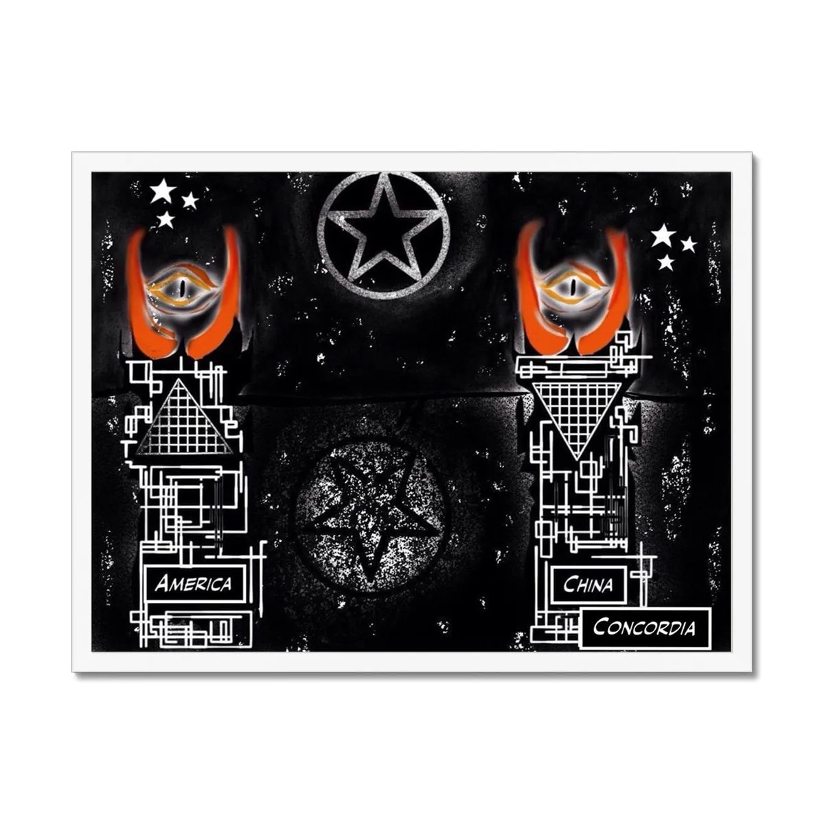 The Friendship Framed Print