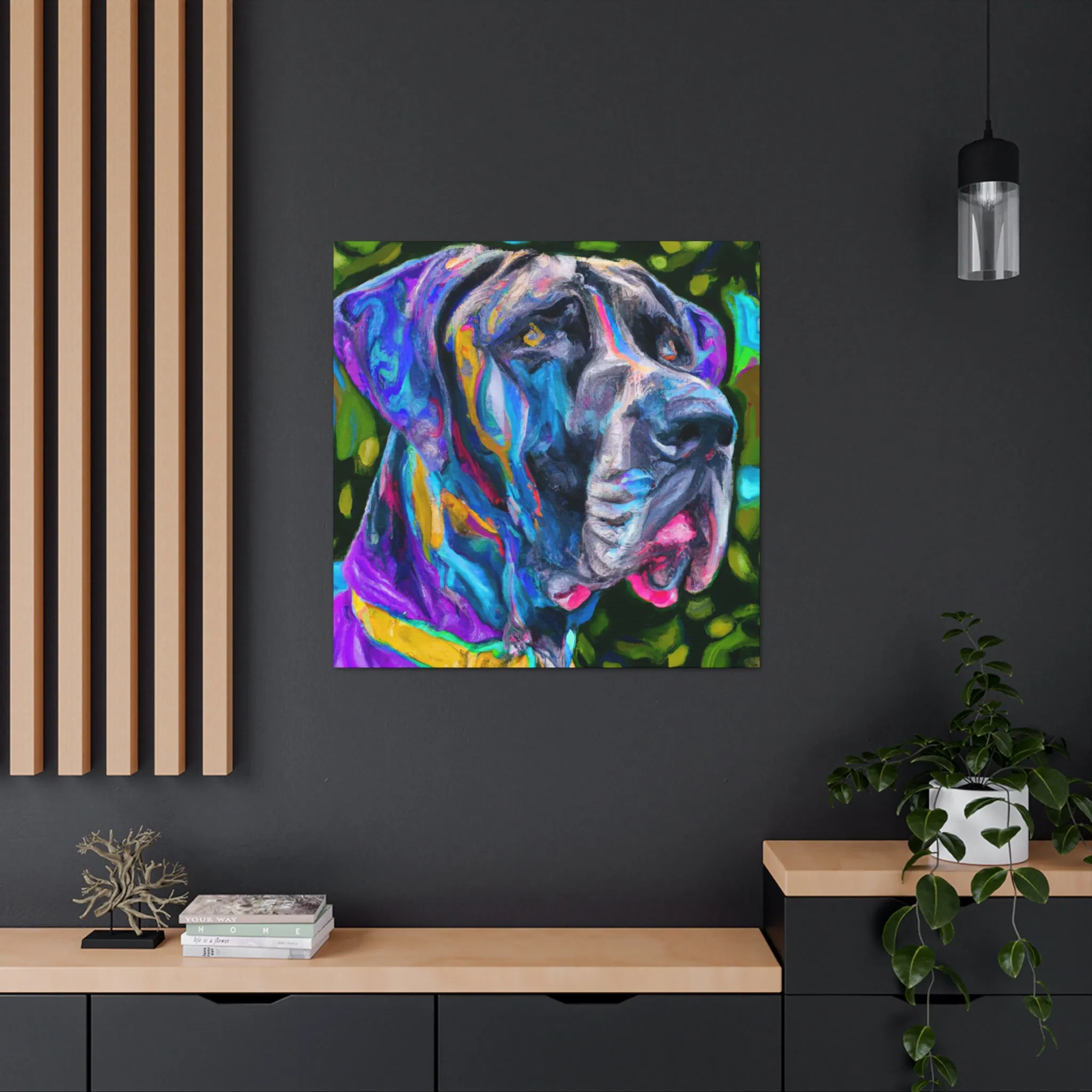 Vibrant Dane Art - Canvas