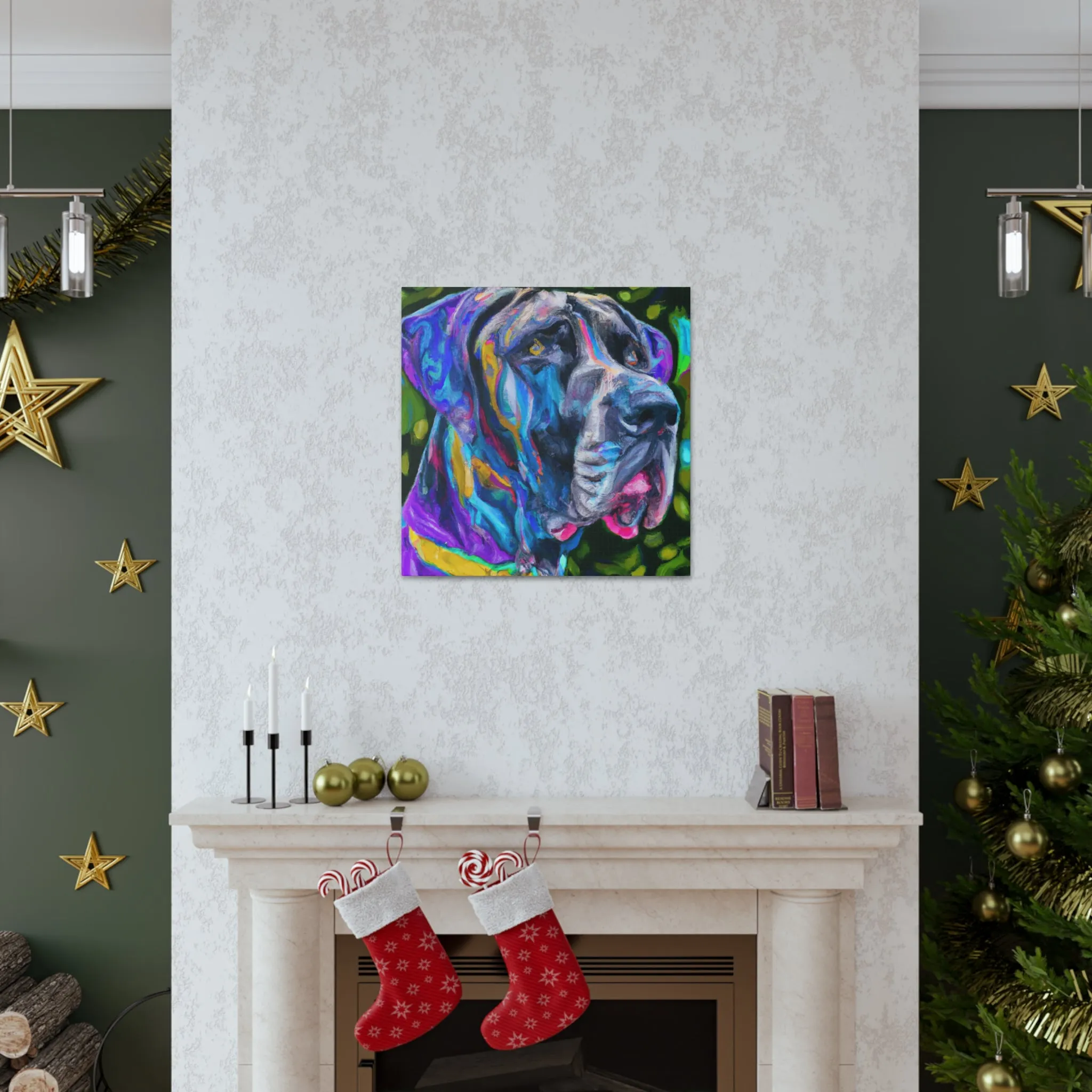Vibrant Dane Art - Canvas