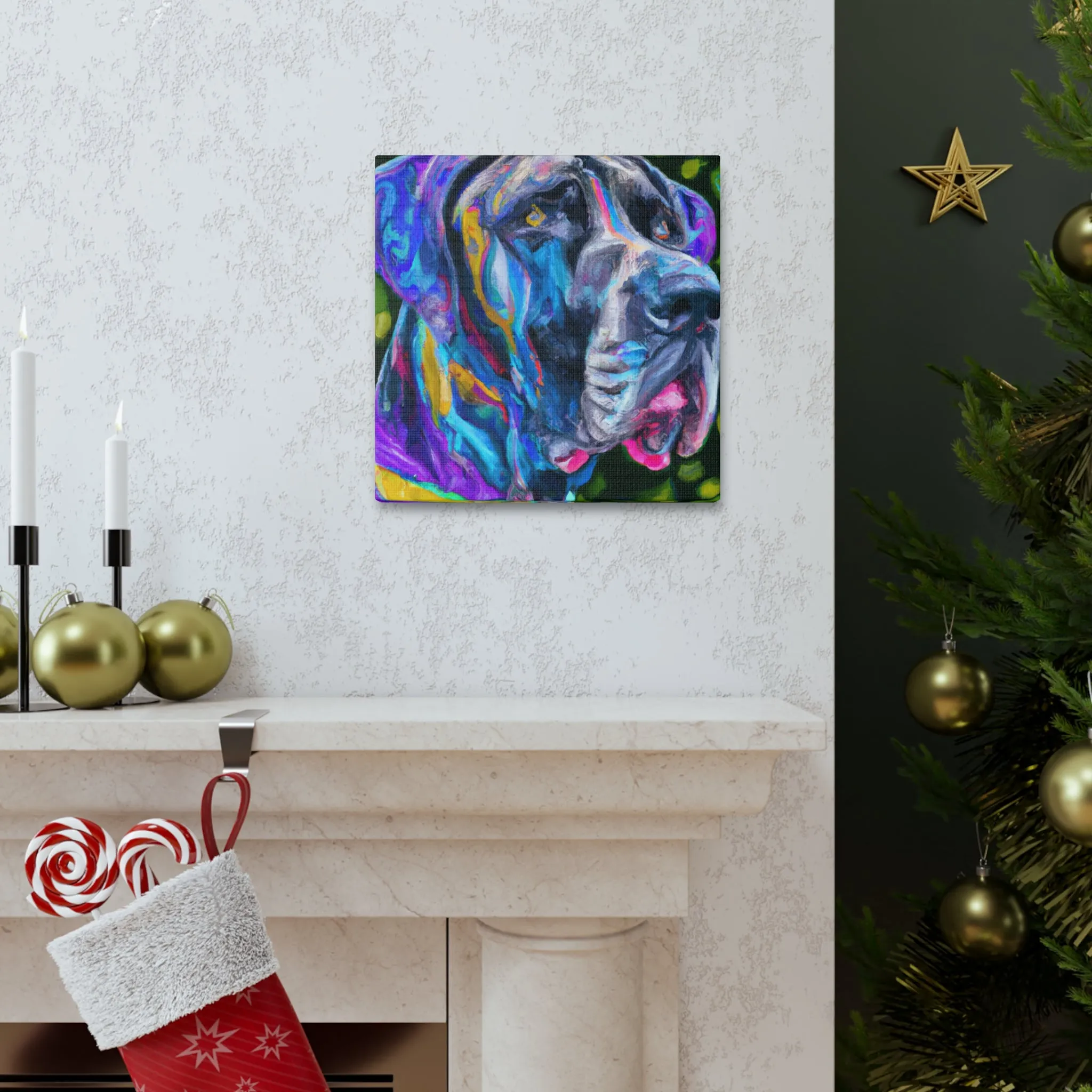 Vibrant Dane Art - Canvas