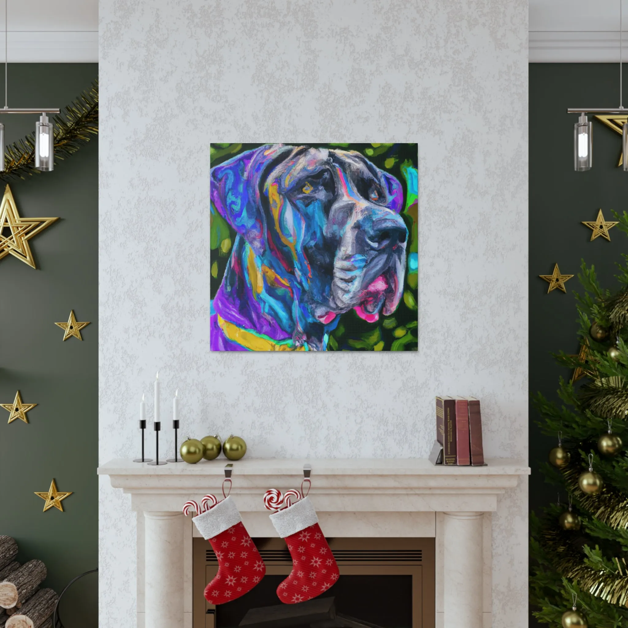 Vibrant Dane Art - Canvas