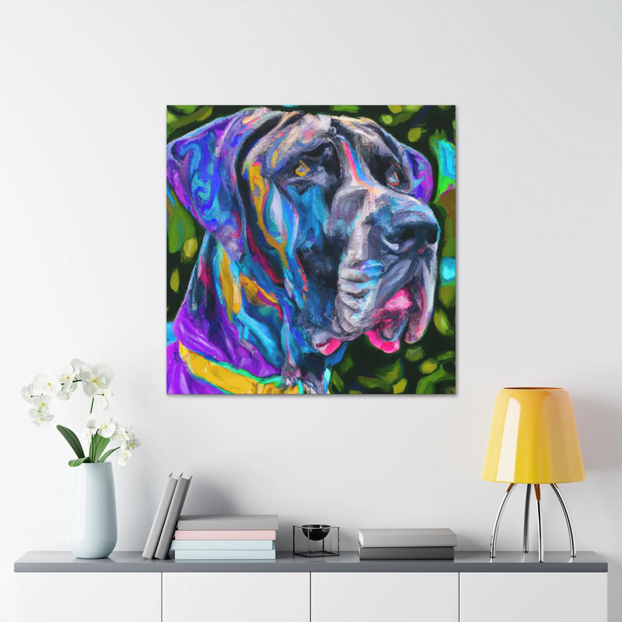 Vibrant Dane Art - Canvas
