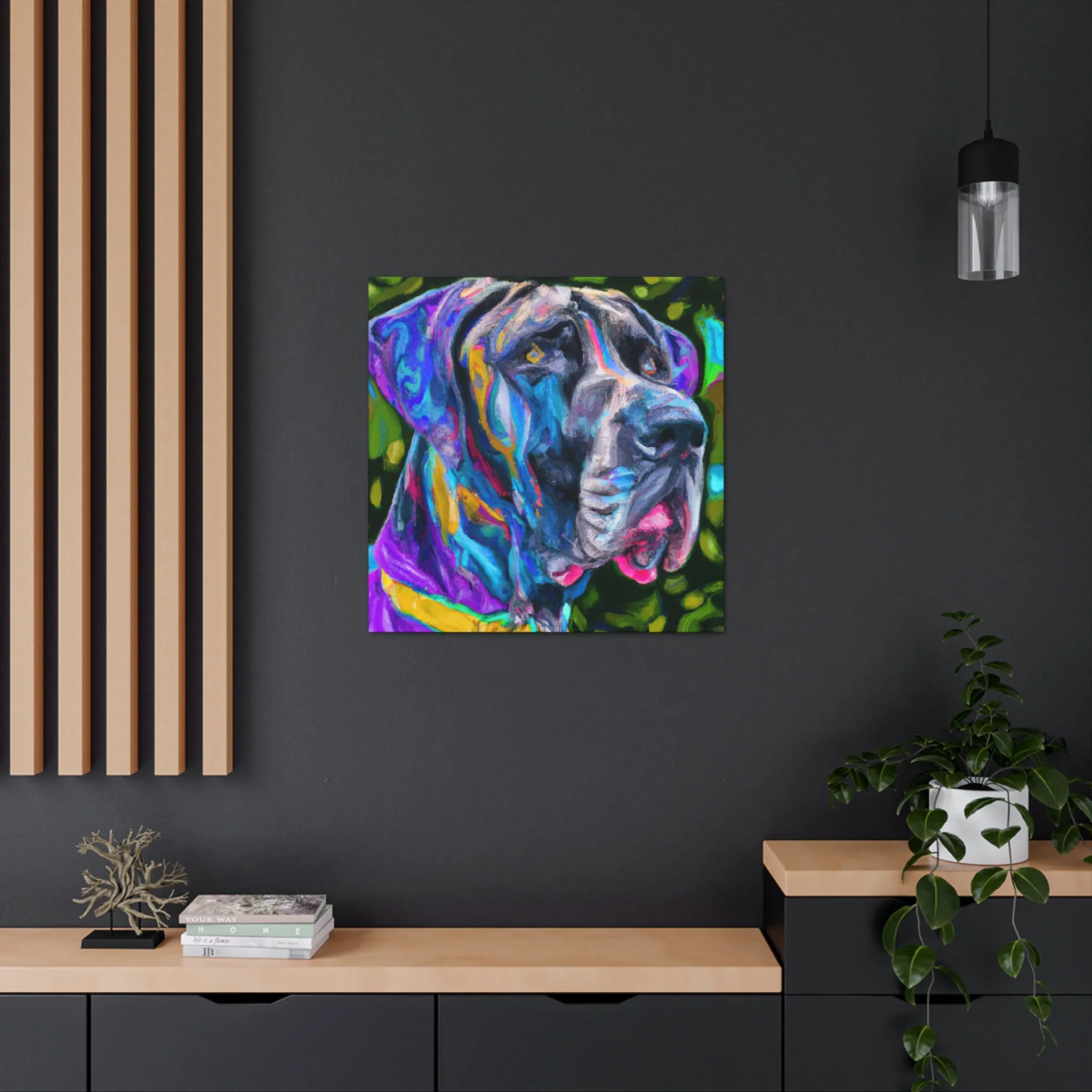 Vibrant Dane Art - Canvas