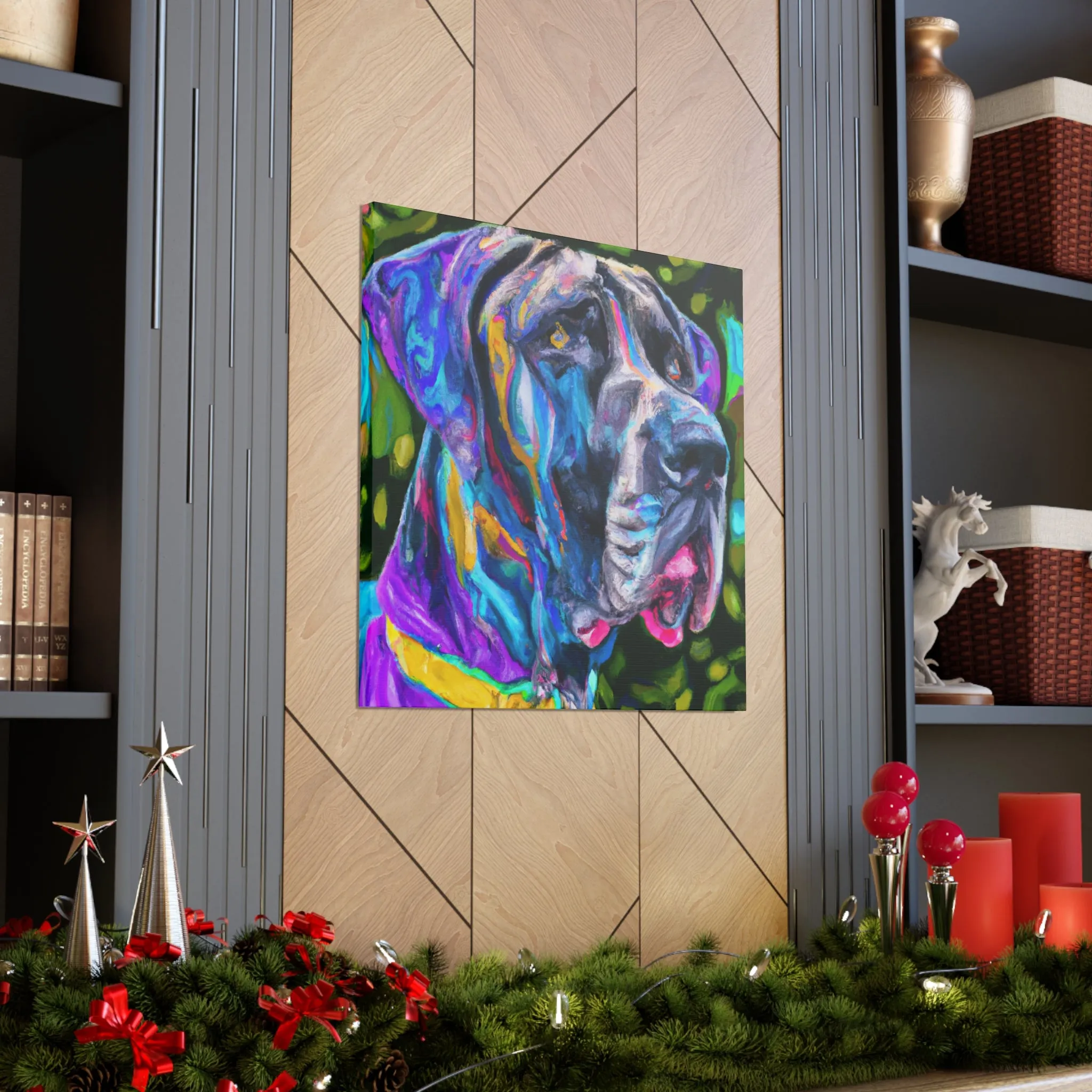 Vibrant Dane Art - Canvas