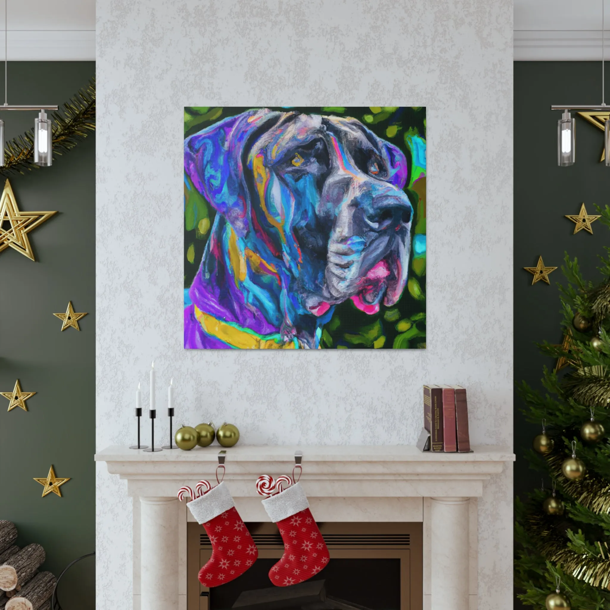 Vibrant Dane Art - Canvas