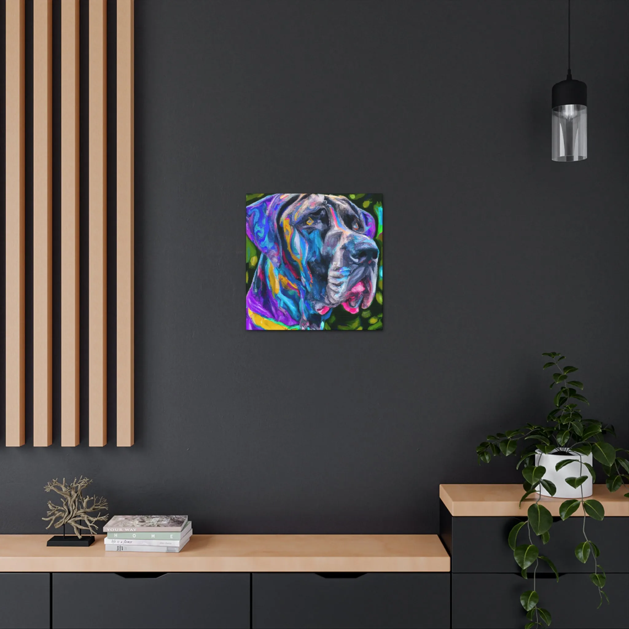 Vibrant Dane Art - Canvas