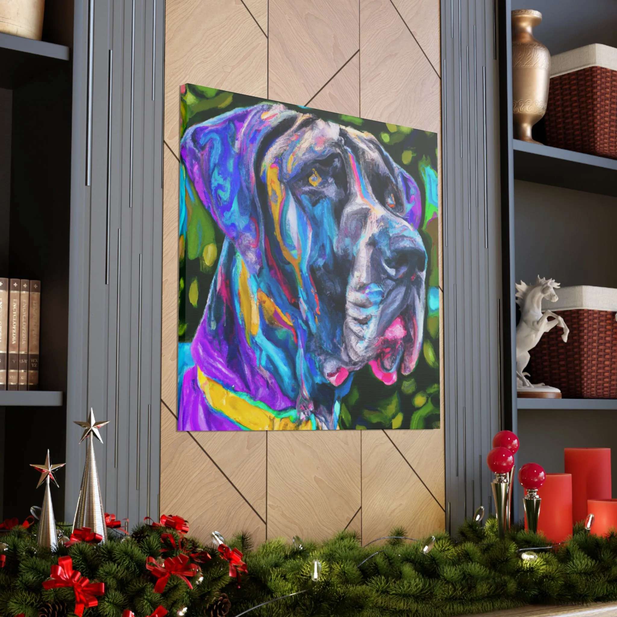Vibrant Dane Art - Canvas