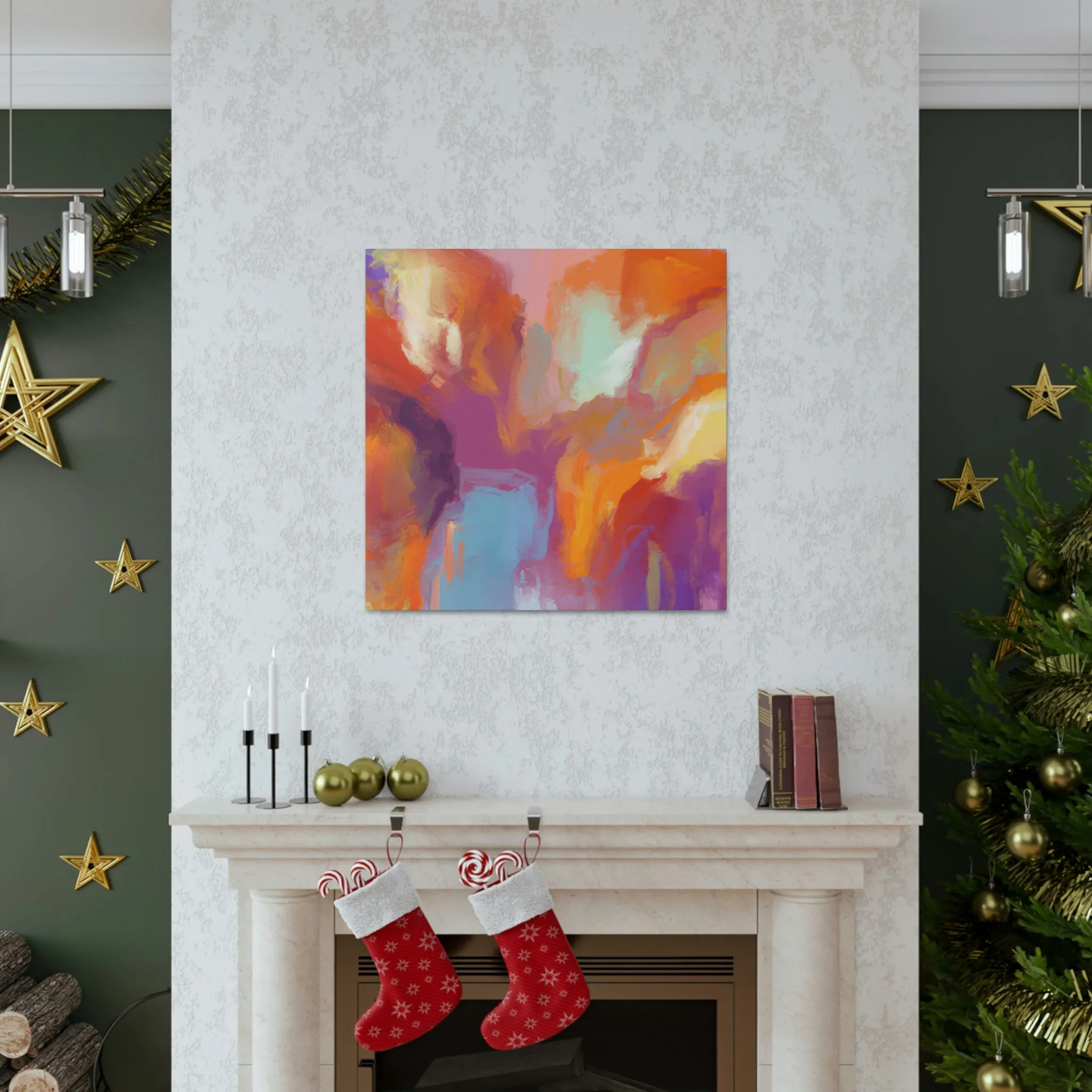 Vibrant Hues - Canvas