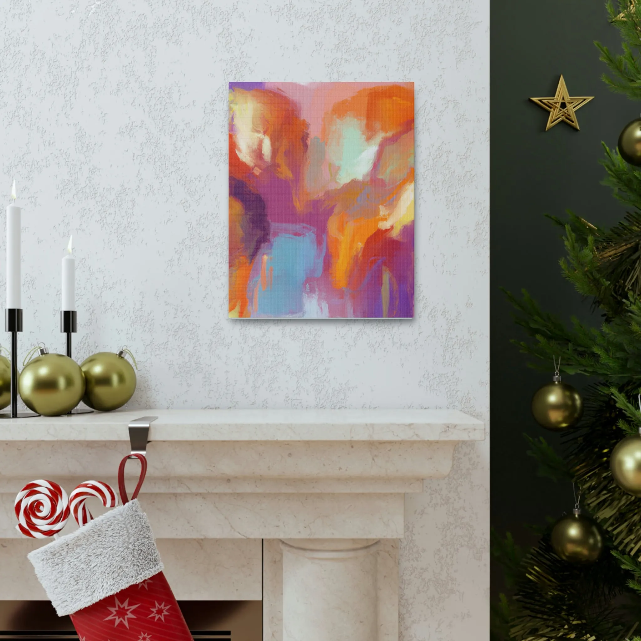 Vibrant Hues - Canvas