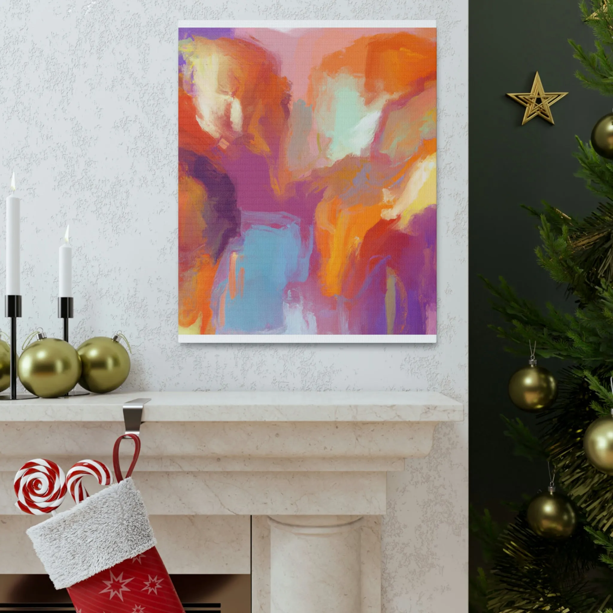 Vibrant Hues - Canvas