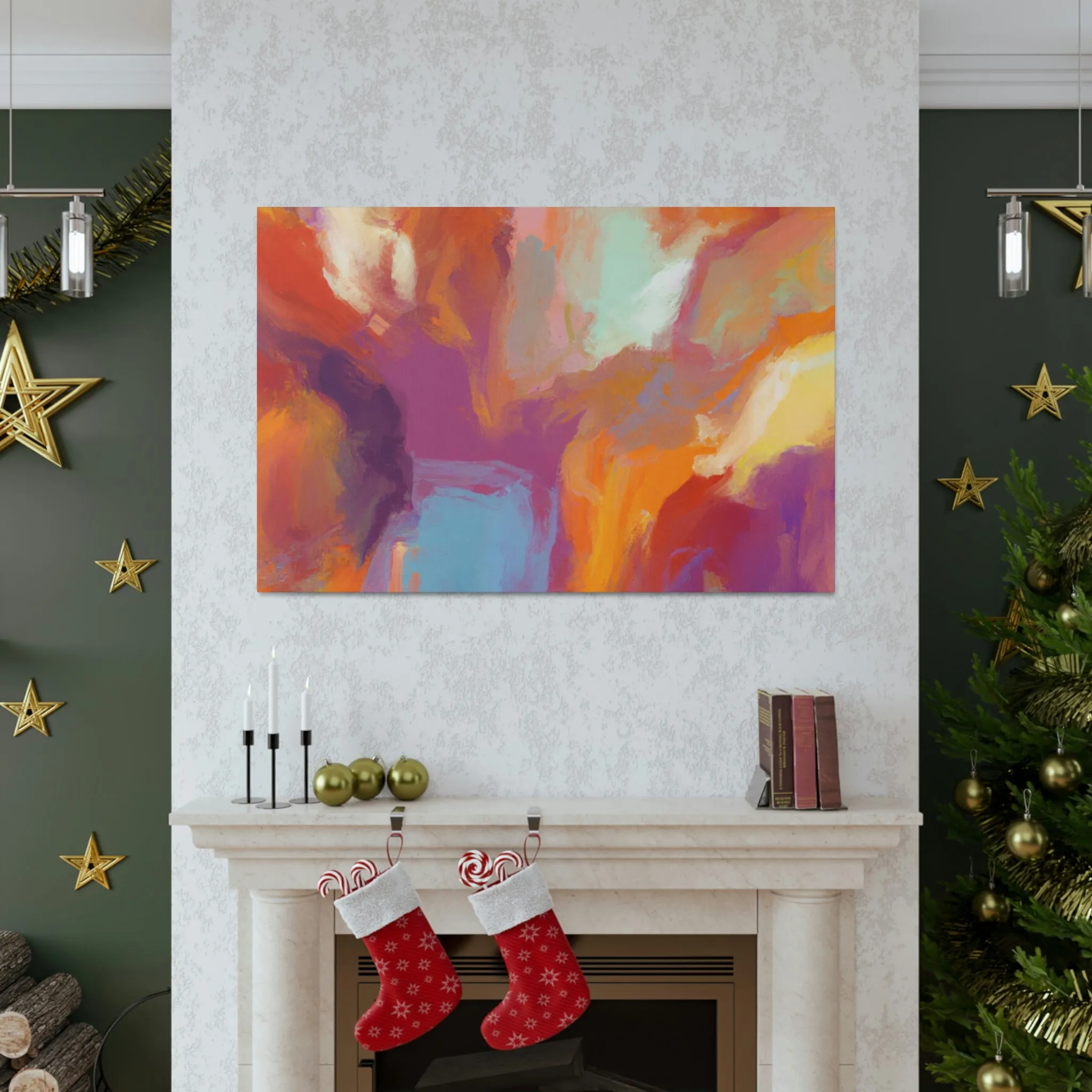 Vibrant Hues - Canvas