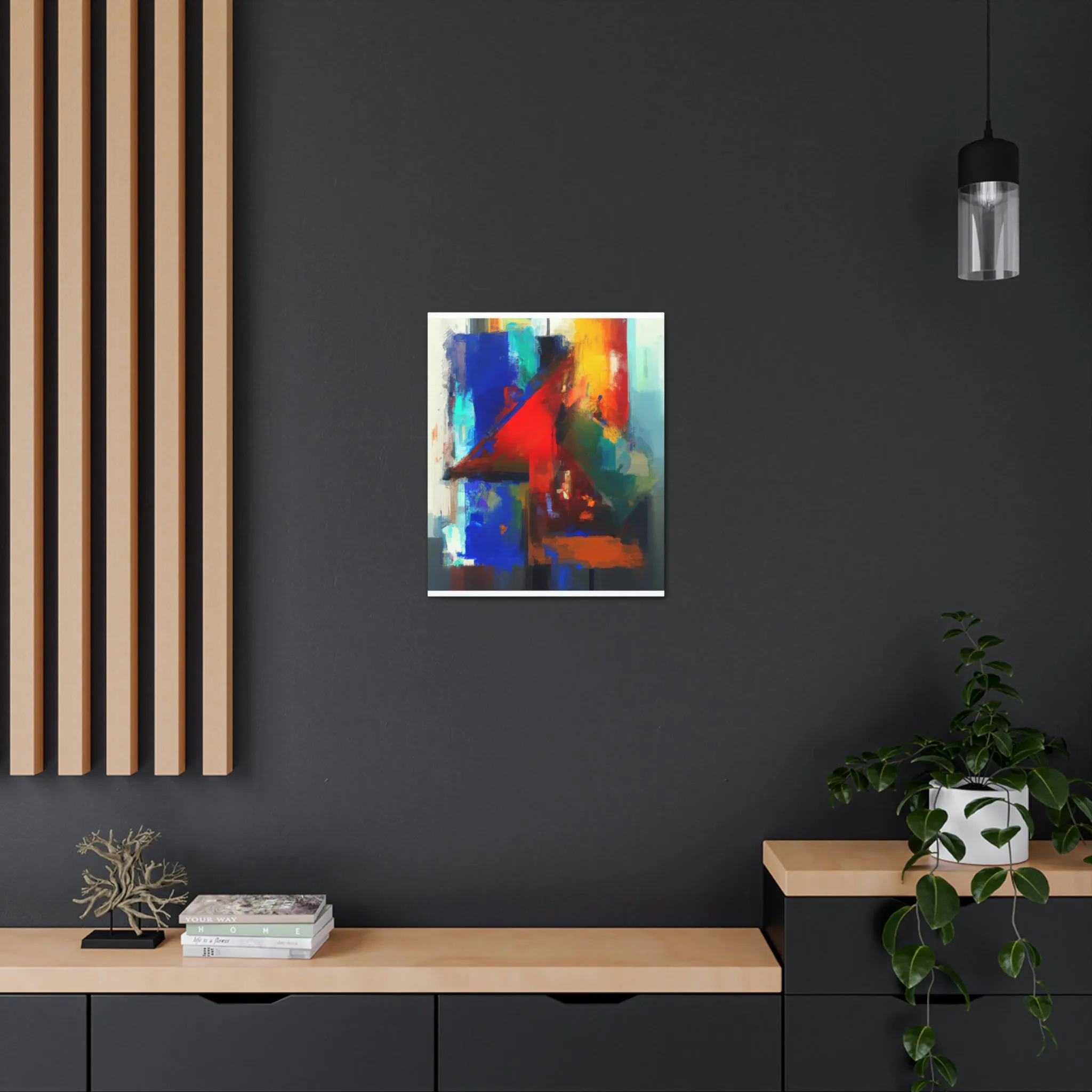 Vibrant Hush - Canvas