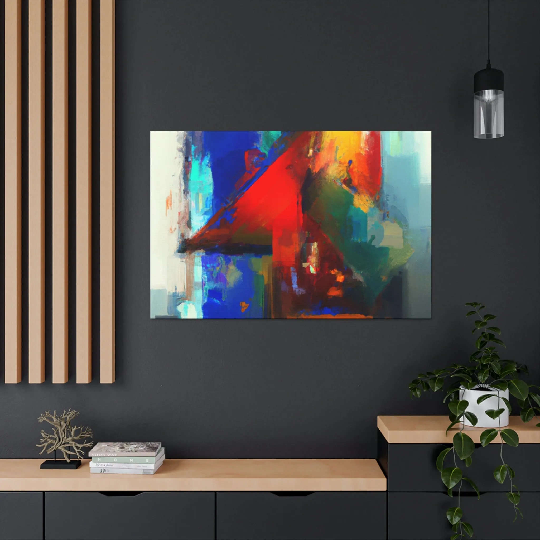 Vibrant Hush - Canvas